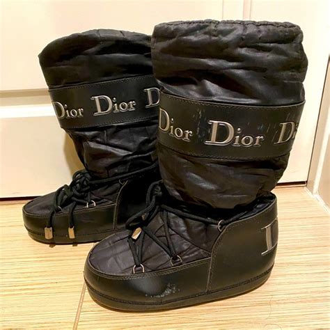 Rare Christian Dior by John Galliano Archival Moon Boots